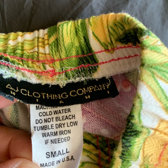 AJ CLOTHING COMPANY PJ Tank Top 3/4 Pants Sleepwear 2 Piece Set Size Small EUC - Picture 12 of 12